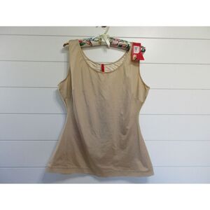 Spanx Women's Simplicity Scoop Shapewear Tank Top size 1X NWT Nude Tan Slimming